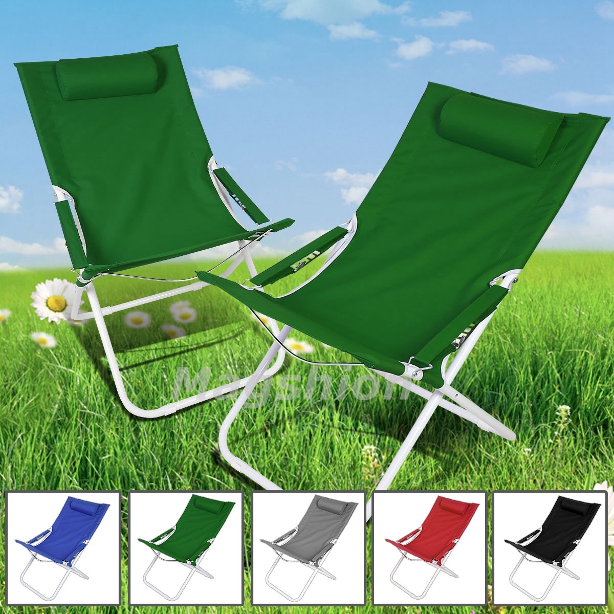 Lightweight Folding Beach Lounge Chair - ettartdesign