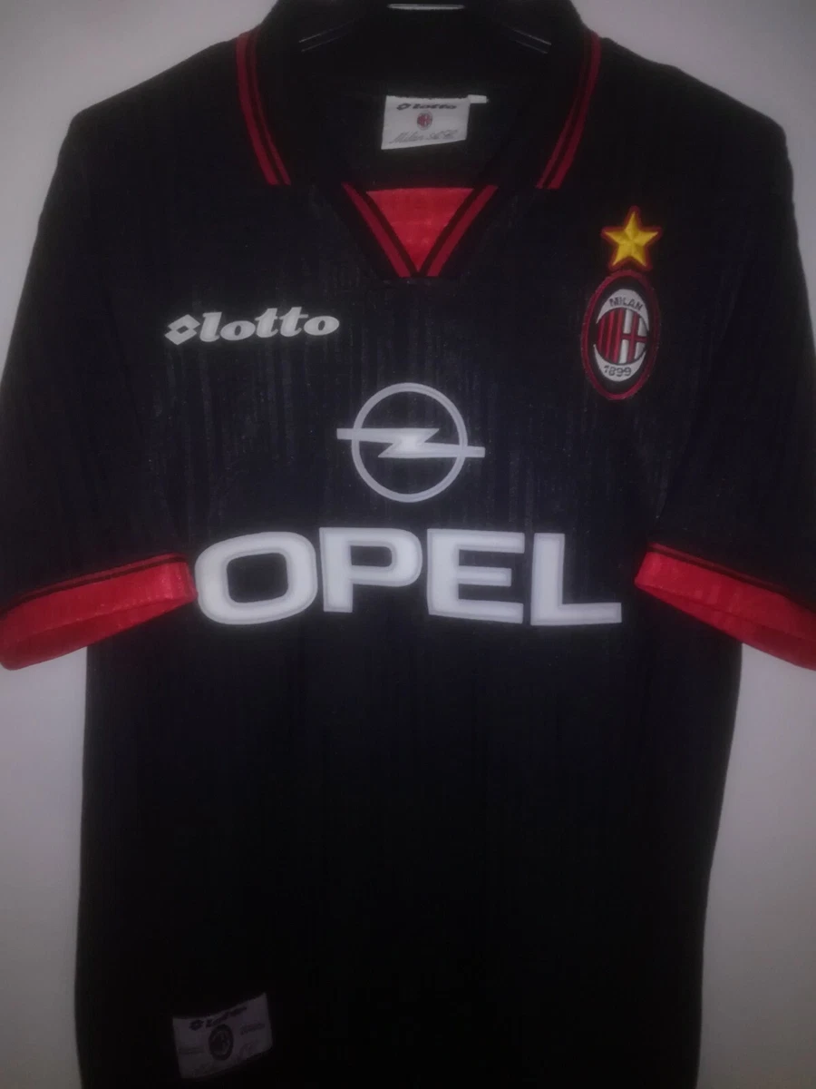 Maillot Vintage AC Milan Lotto Donadoni #7 - Taille XS - Made In Italy
