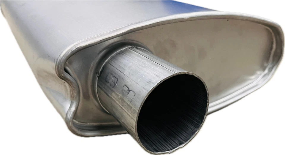 1966-1974 MOPAR BBody Performance Muffler - HEMI Style 383/440/HEMI NEW - Image 2 of 3