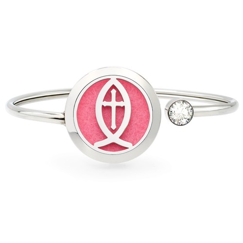 25mm  Rotatable Perfume Bangle Bracelet  Diffuser Essential Aromatherapy Locket - Picture 143 of 209