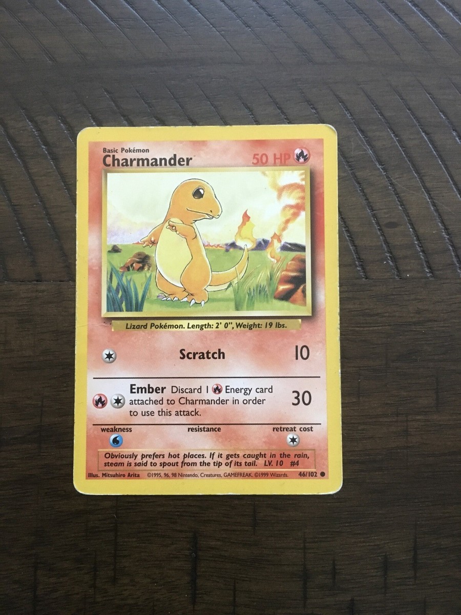 is charmeleon a rare pokemon card 1995 Rare Charmeleon Pokémon Card and 1995 Rare Charmander Pokémon Card