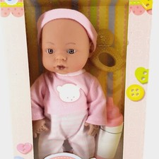 Tot n' tote Uneeda Doll Pink Outfit Headband W/Rubber Duck and Bottle VINTAGE