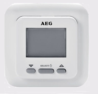  AEG FTD 720 Unterputz-Programmregler Digitaler Temperaturregler mit LCD Display