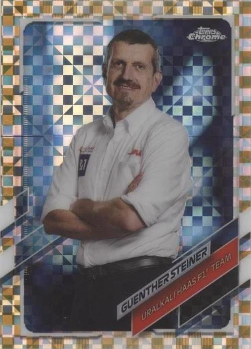 Gold Checker Flag Refractor