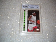 2003 UPPER DECK PROSPECTS #P-2 LEBRON JAMES PROMO GRADED GEM MINT 10
