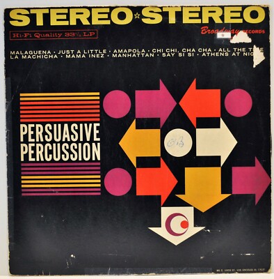 ''Persuasive Percussion'' Broadway Records BRS-102
