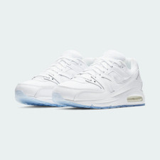 Nike Air Max Command Trainers 629993 112 Triple White Size UK 6EU40_6.5_7.5_9.5