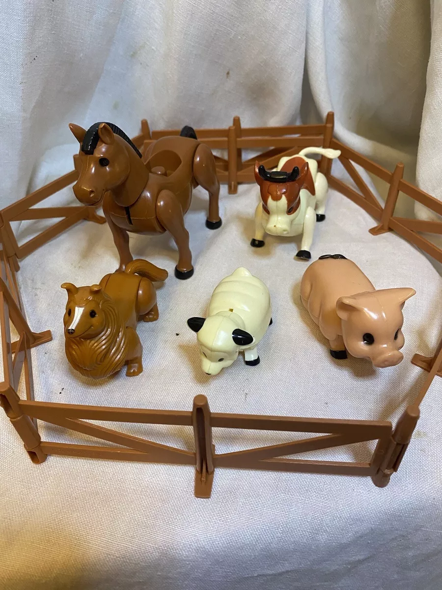 Fisher price farm animals vintage hotsell