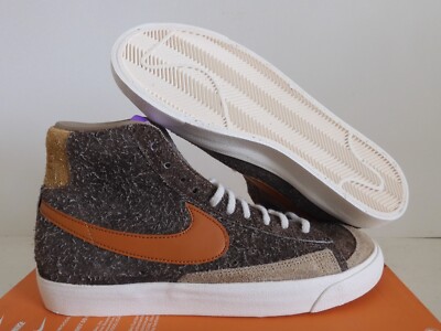 NIKE BLAZER MID '77 PREMIUM DARK CHOCOLATE BROWN-CIDER-SAIL SZ 8.5 [DM7581-200]