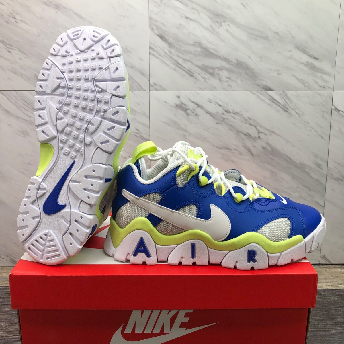 Nike Air Barrage Low BG Athletic Sneakers 'Sprite' FN6972-480 GS