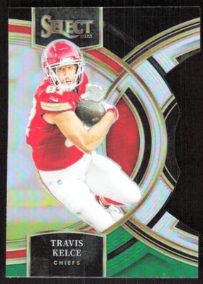 2023 3900E Panini Select Green BLACK Prizms Die Cuts Travis Kelce Kansas City