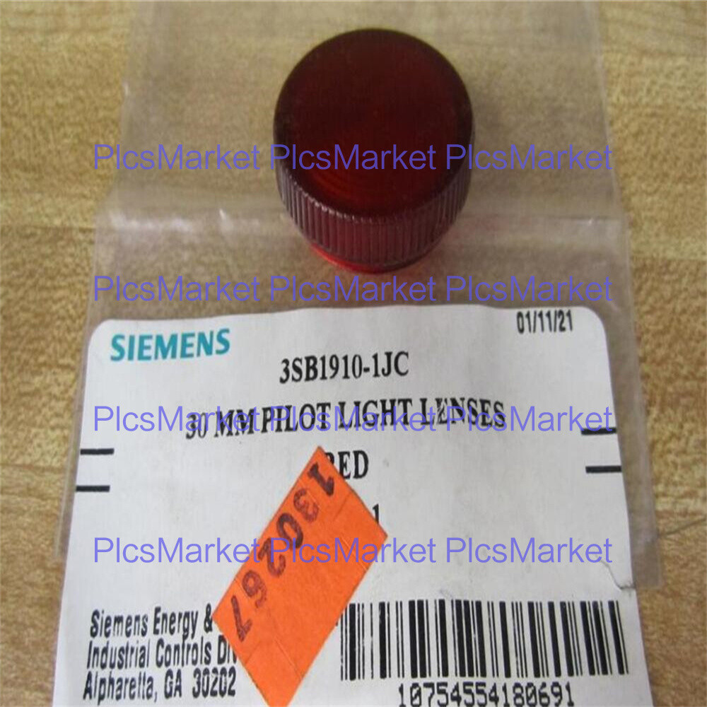 Siemens 3SB1910-1JC 30 MM Pilot Light Lens 3SB19101JC