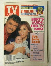 Tv Guide Apr 20-26 1991 Burt Reynolds Marilu Henner Gabriel Byrne