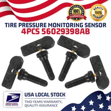 Replacement For Dodge Ram 1500, TPMS Tire Pressure Sensors OEM 56029398AB 4PCS
