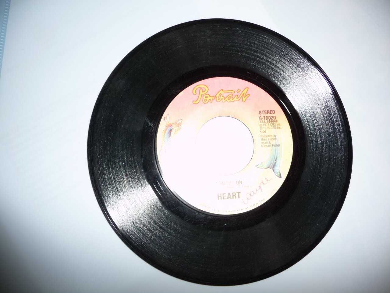 Heart- Straight On/Lighter Touch VG 45 Portrait