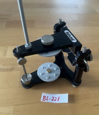 Rational Artikulator mit Stützstift und Sockelplatten Top Erhaltungszustand