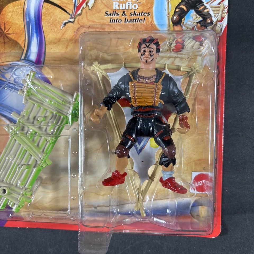 FIGURINE RUFFIO avec voile à roulettes - HOOK - MATTEL 1991