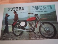 advertising Pubblicità 1971 MOTO DUCATI 125 SCRAMBLER