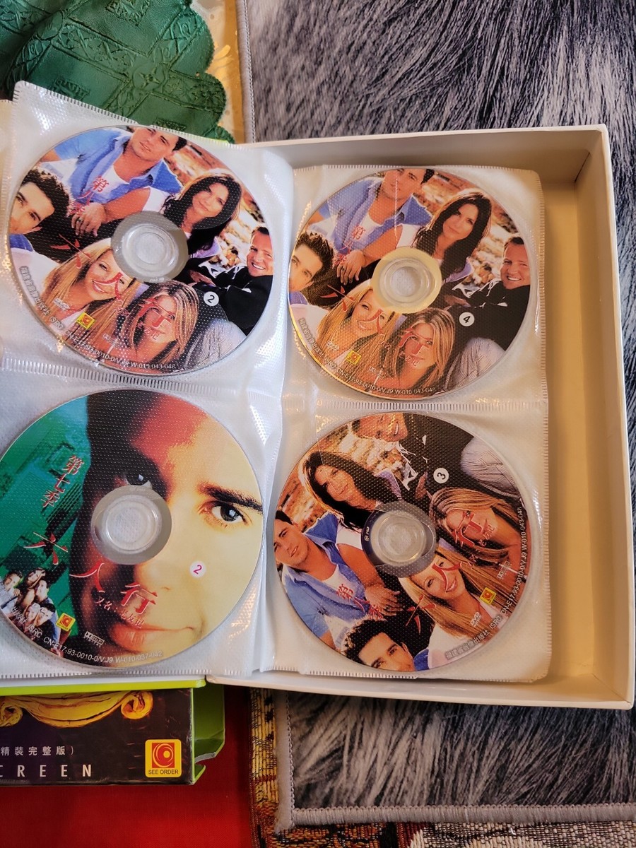 Friends Series 1-9 Very Rare Box Set Region 2 Chinese Cover