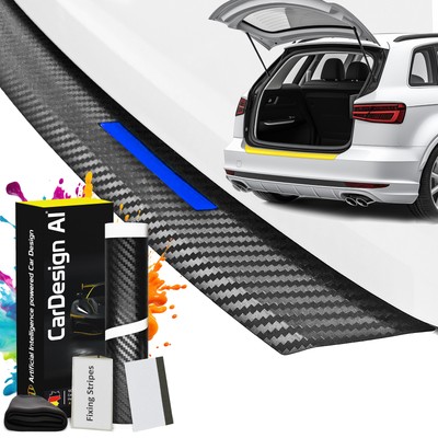 Load sill protection carbon blue Toyota Proace City 2020-2027 paint protection film