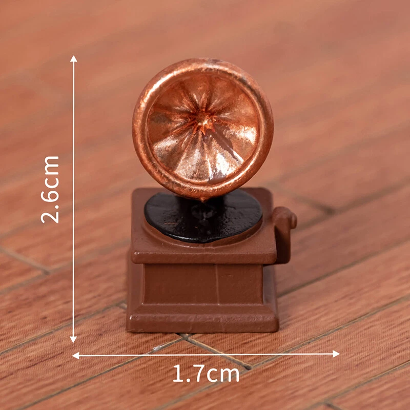 13 pezzi Studio retrò decorazioni per la casa delle bambole fai da te - Immagine 4 di 4