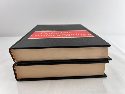 Pediatric Otolaryngology Vol 1 & 2, Bluestone & Stool, 1983 Hardcover, Ear Nose - Picture 3 of 11