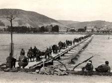 WWI Army Engineers With Helmets Field Gear Bridge Real Photo Postcard