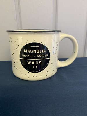 Magnolia Market & Garden Waco TX Campfire Coffee Mug Cup, Chip and Joanna Gaines