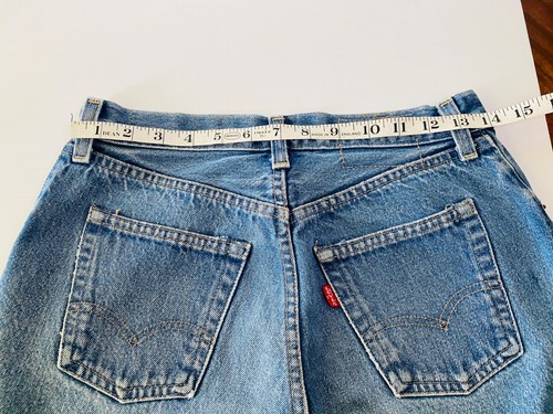 Vintage 1980s Levi's 501 Jeans Button Fly Women’s U.S. Sz 11M - VGUC - Picture 5 of 13