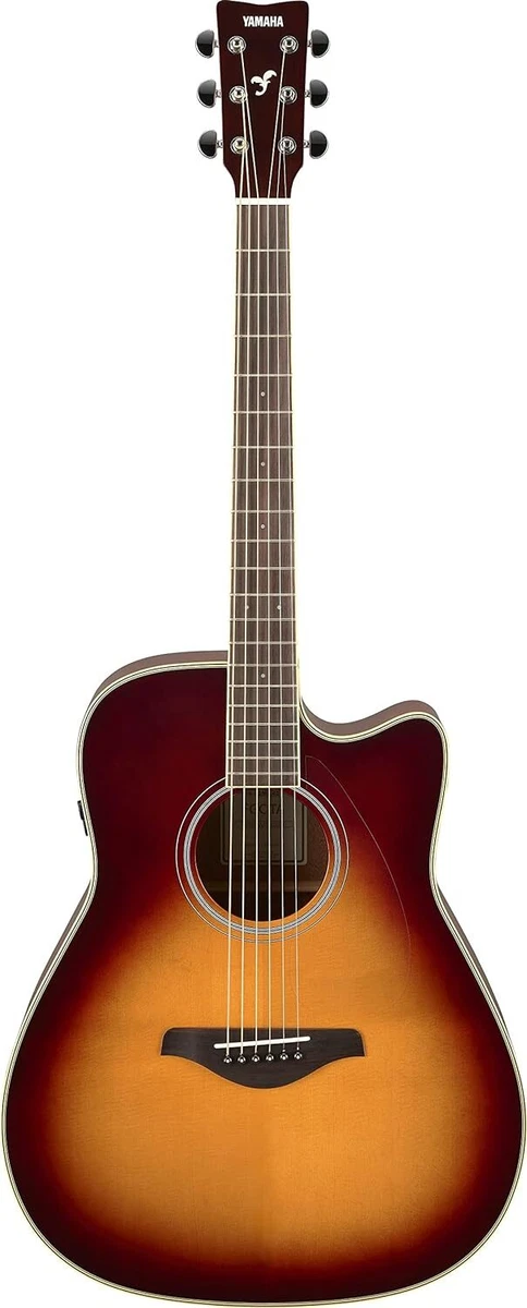 Guitarra acústica Yamaha FGC-TA BS Trans Brown Sunburst