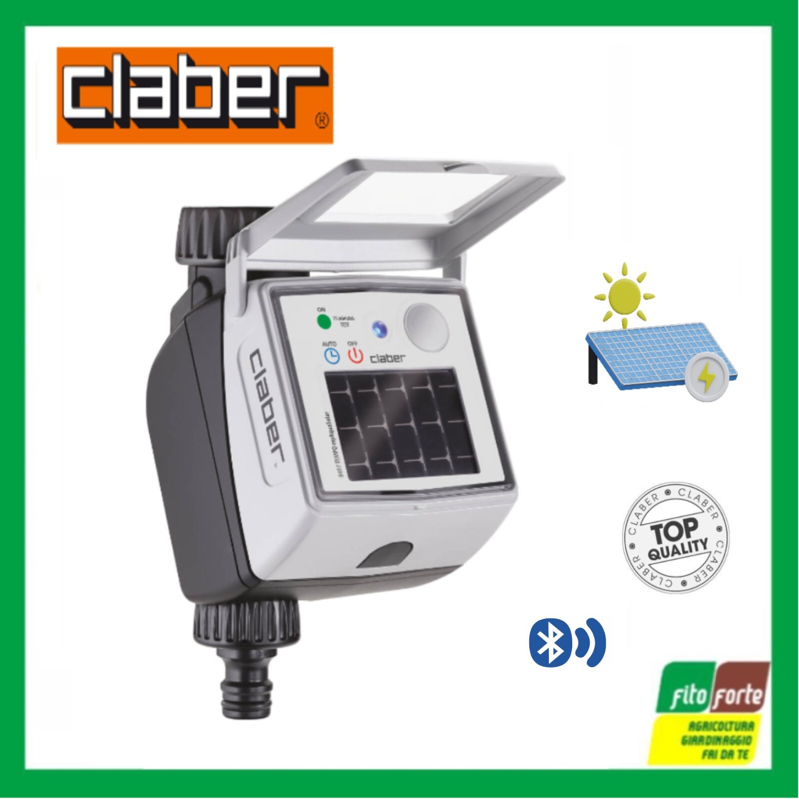 OFFERTA Claber MyAquaSolar Programmatore Bluetooth Solare - Spedizione Rapida