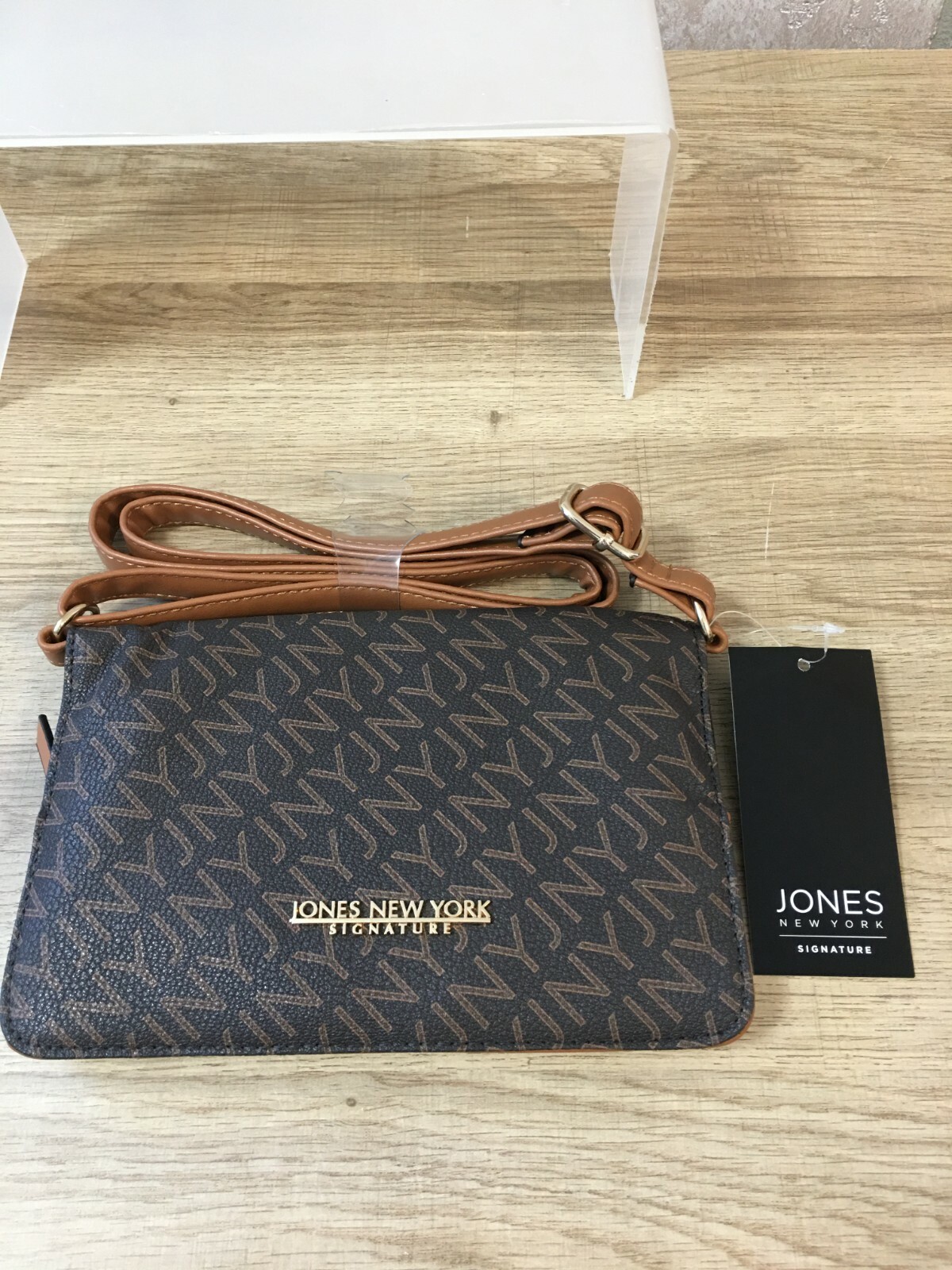 Otherwise Rustic Eco friendly Jones New York "Emerson" Signature Crossbody Messenger Bag JNY Logo Purse | eBay Otherwise Rustic Eco friendly Jones New York "Emerson" Signature Crossbody Messenger Bag JNY Logo Purse | eBay