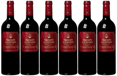 Bodegas Marqués de Cáceres Rioja Crianza Rotwein 750ml 6er Pack