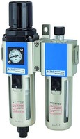 "Druckluft Filter ÖLer Druckregler Druckminderer Manometer 2-Tlg. Anschl. G 3/8\""
