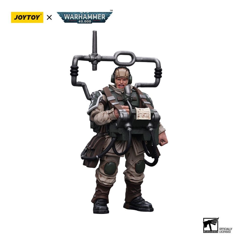 JoyToy Space Marines Astra Militarum Cadian Command Squad Figurine articulée 1/18 - 3
