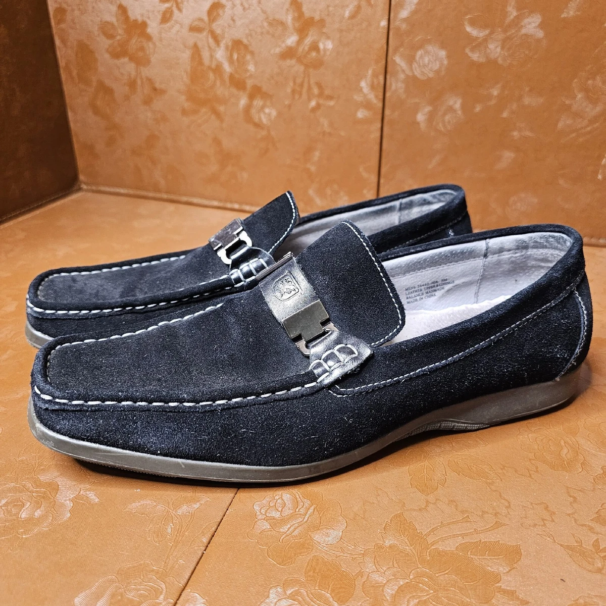 Stacy adams best sale suede loafers