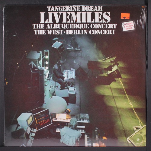 TANGERINE DREAM: livemiles CAROLINE 12" LP 33 RPM Sealed