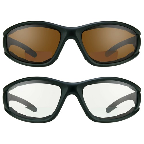 Lector de seguridad bifocal para motocicleta gafas de sol grandes acolchadas de espuma para hombre Z87+ ajuste ancho - Imagen 29 de 66