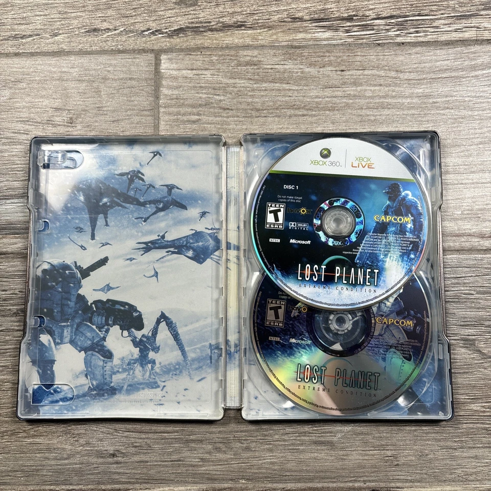 Lost Planet Xbox 360 Extreme Condition Collector's Edition Steel Book - Image 3 of 4