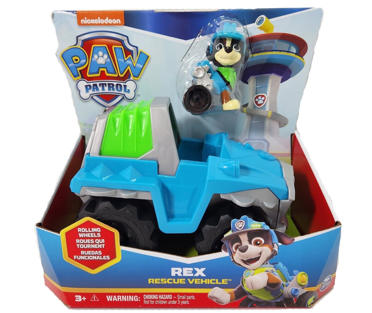 Paw Patrol Rex Rescue Vehicle Figure Bernese Mountain Dog | eBay