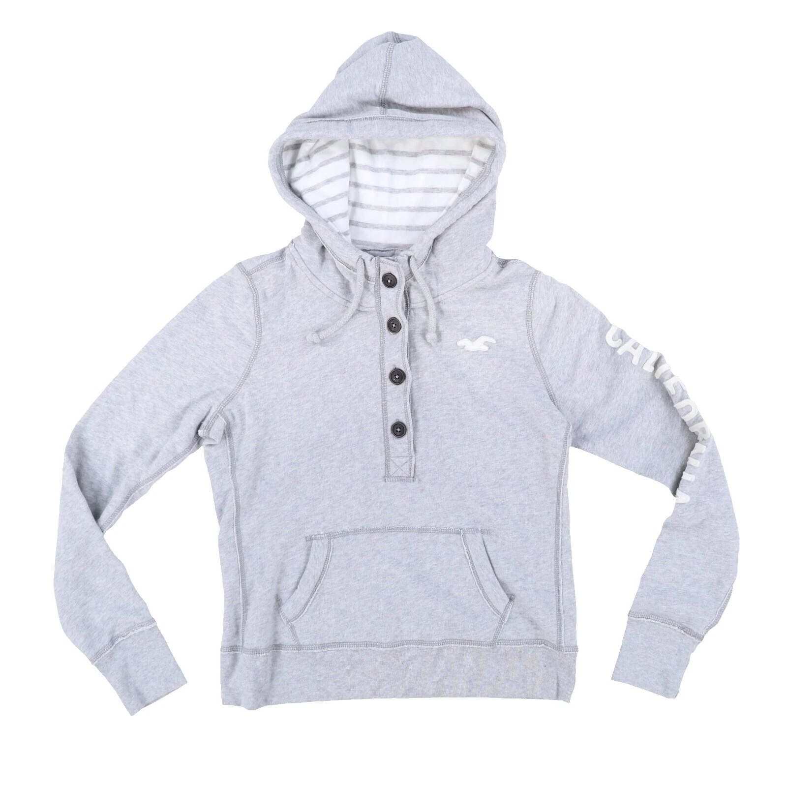 Sudaderas de sólido Hollister Blanco para Mujeres