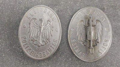 Weimar Brustabzeichen/ Dienstmarke Kleinbahn Polizei - Beamter, Neuanfertigung