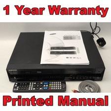 Samsung DVD-VR350M Freeview DVD Recorder & VHS VCR Combo 6 Head Warranty Remote