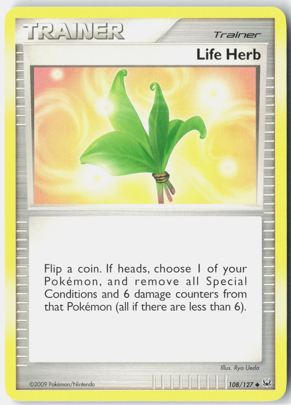Life Herb Platinum 108/127 Pokemon Card