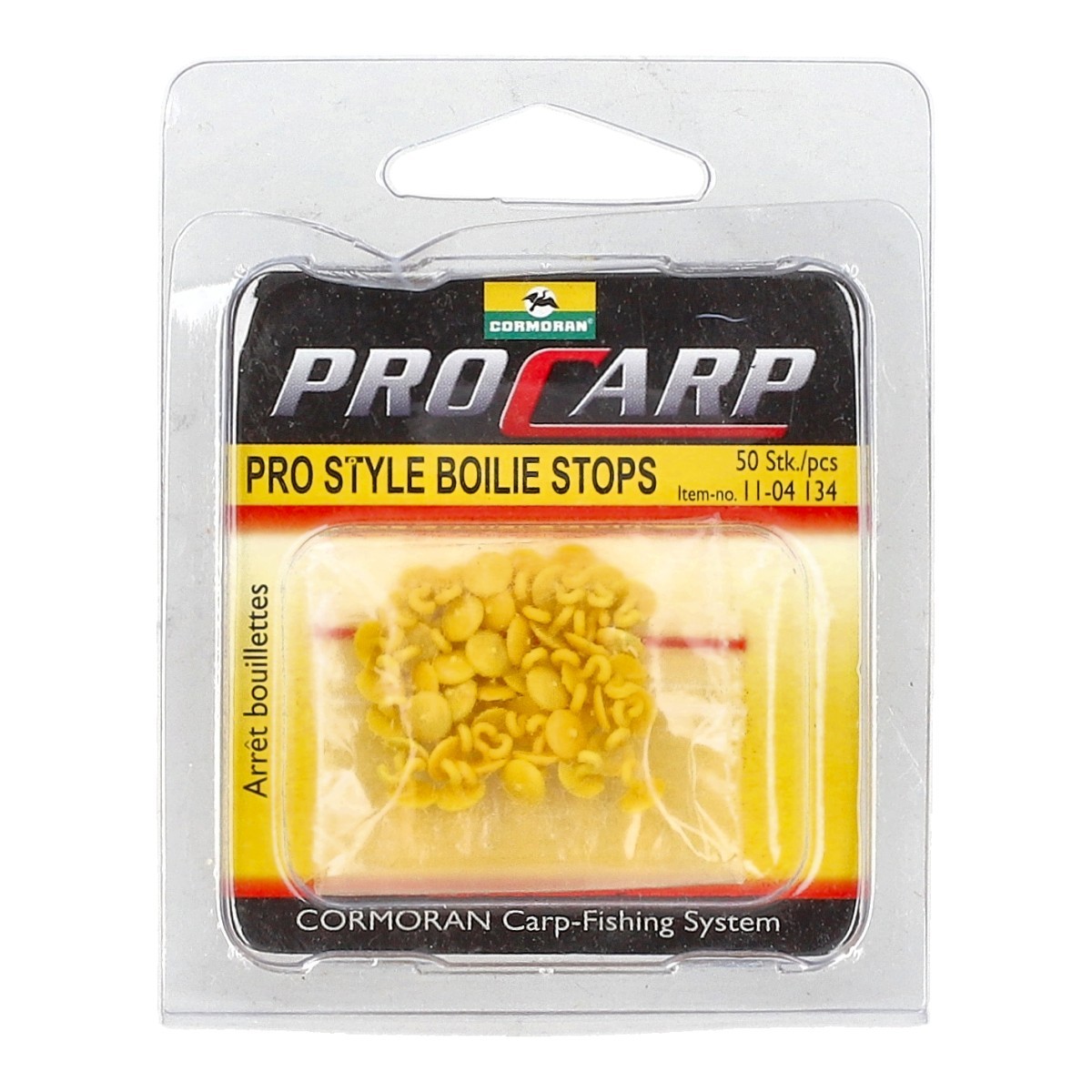 Ограничители для карповых бойлов Cormoran Pro Boilestopper Gelb 50 Stck 1990₽