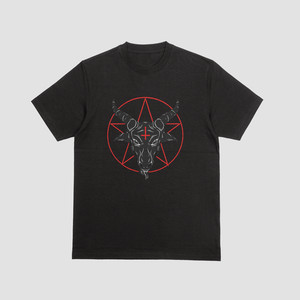 Satanic Baphomet Pentagram Graphic Tank Top -Gothic Occult