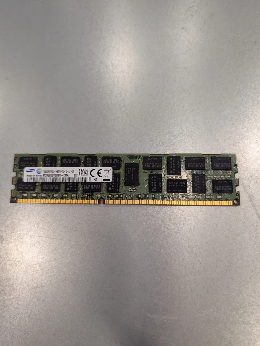 SAMSUNG - DDR3 1866MHz PC3 14900R DIMM 8GB×4 Samsung PC3-14900 (DDR3-1866) Bus Speed DIMM Network Server Memory