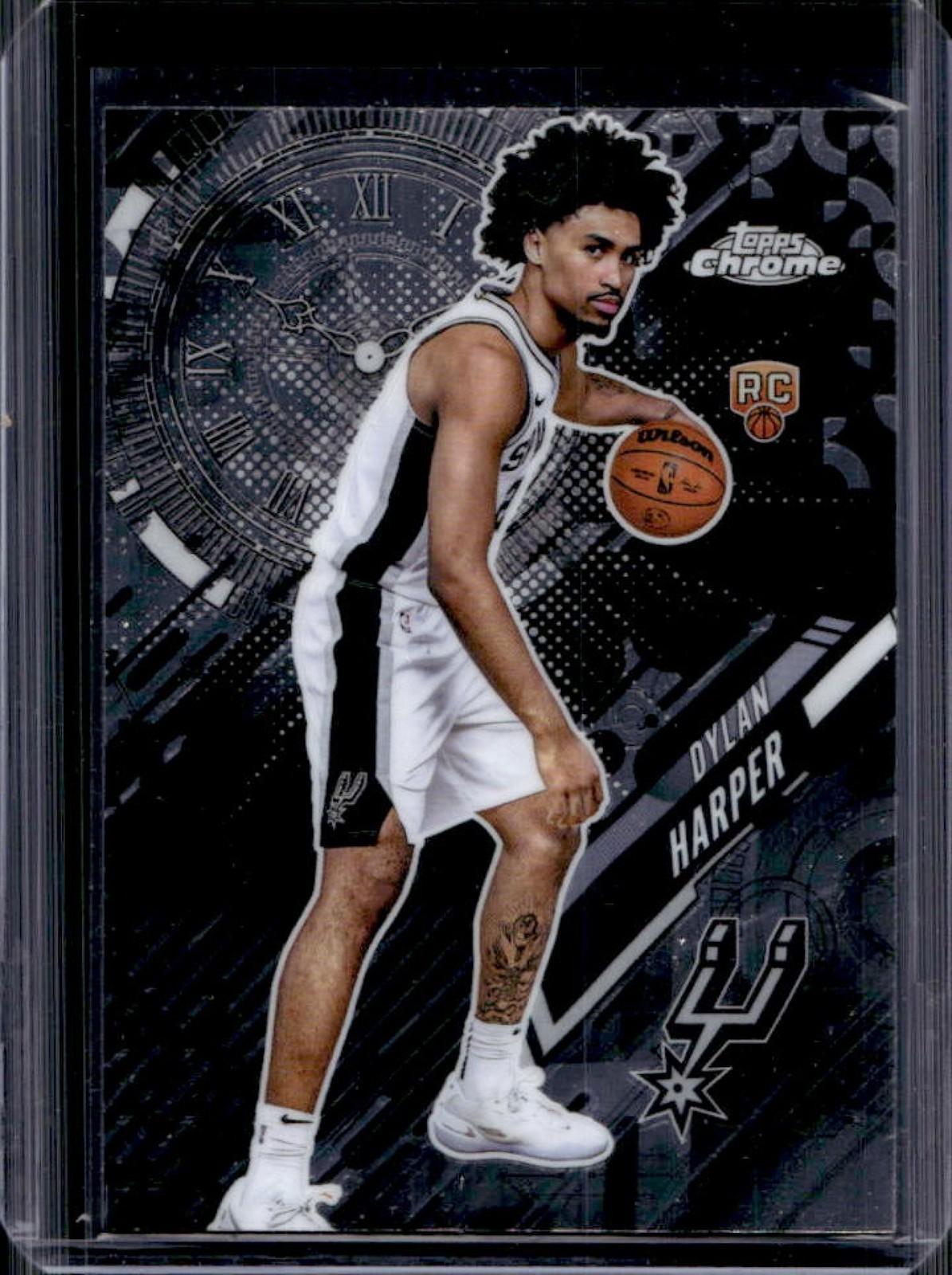 2025-26 Topps Chrome Dylan Harper Go Time RC Rookie #GT-17 Spurs