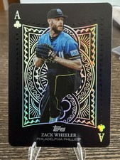 2026 Topps 75 All Aces Zack Wheeler Phillies AA-9 Baseball Card