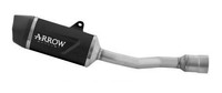 71972AKN - Auspufftopf Arrow Indy Race EVO Dark Aluminium KTM Duke 125 (24-)